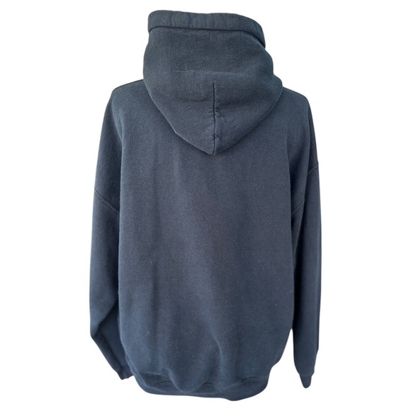 Free LSK Graphic Oversize Black Hoodie Sweatshirt Size XL Y2K Hip Hop Streetwear - Picture 2 of 8